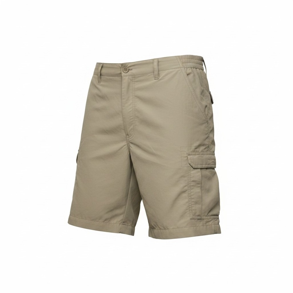 Bass Pro Sportsman Men Cargo Short 48 Beige Nylon Fishing Hiking Gorpcore 9078SH